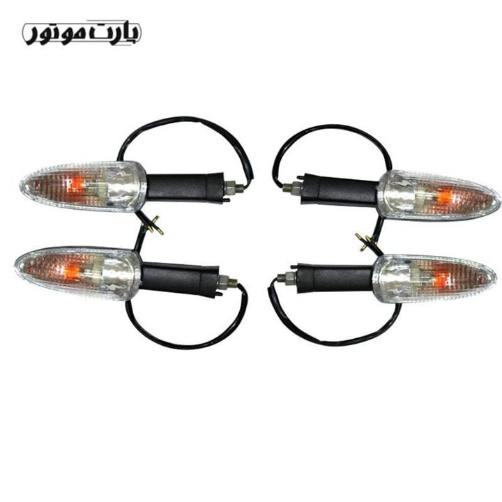 چراغ راهنما موتور سیکلت اپاچی مدل پایا بسته 4 عددی